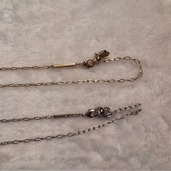 Kendra Scott Silver and Gold Pendant Necklace - Picture 5 of 7